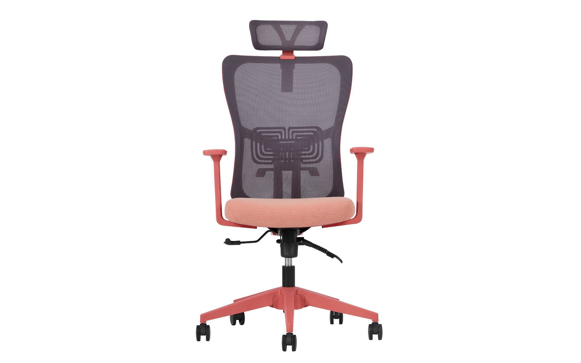 Scaun de birou Stelo, roz  5